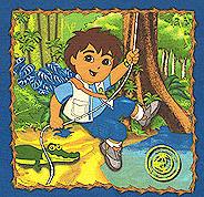 Diego to the Rescue with crocodile - From Dora the Explorer. - Click Image to Close